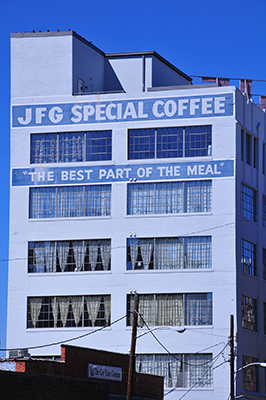 JFG Coffee House in downtown Knoxville, Tennessee