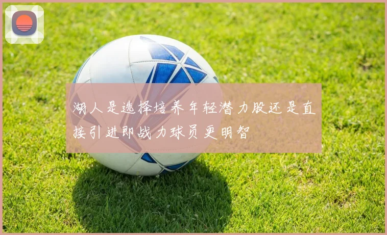 湖人是选择培养年轻潜力股还是直接引进即战力球员更明智